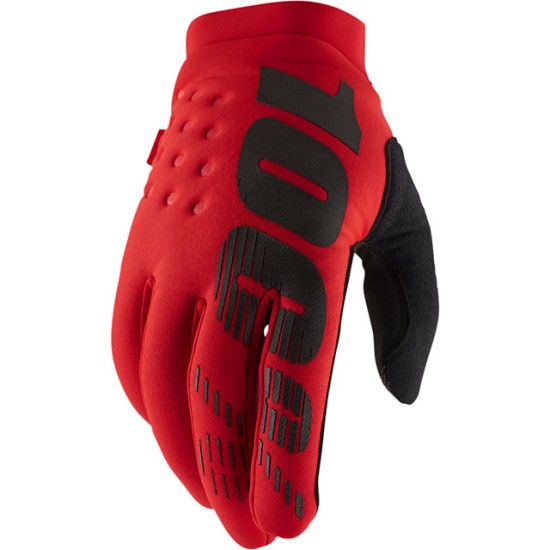 Ръкавици 100% Brisker Red