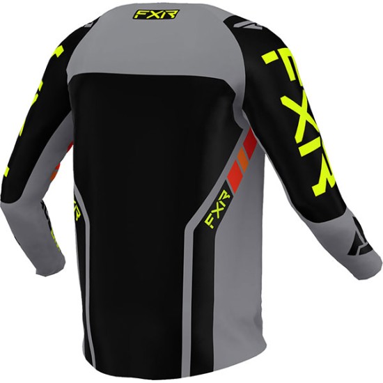 Джърси FXR Clutch Pro MX22 Grey-Black Hi Vis