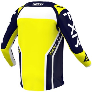Джърси FXR Clutch Pro MX22 Midnight-White-Yellow
