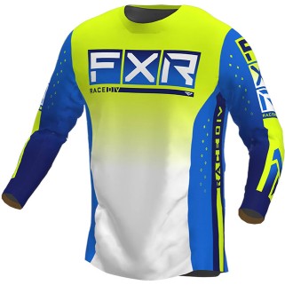 Джърси FXR Podium Pro MX22 Blue Hi-Viz