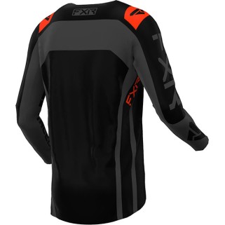 Джърси FXR Off-Road 22 Black-Char Nuke Red