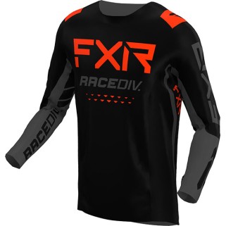 Джърси FXR Off-Road 22 Black-Char Nuke Red