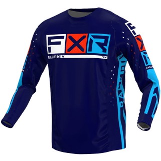 Джърси FXR Podium Pro LE MX22 Navy-Red