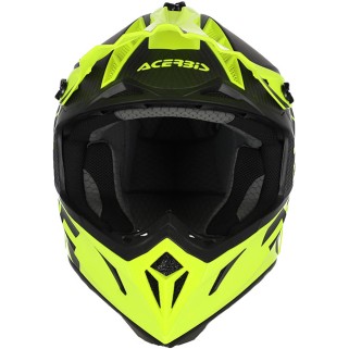 Каска Acerbis Steel Carbon Fluo Yellow