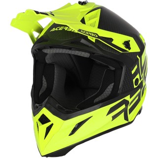 Каска Acerbis Steel Carbon Fluo Yellow