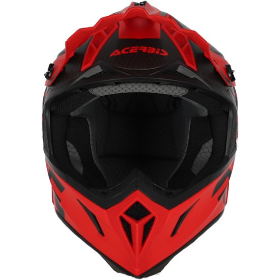Каска Acerbis Steel Carbon Red Matt