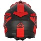 Каска Acerbis Steel Carbon Red Matt