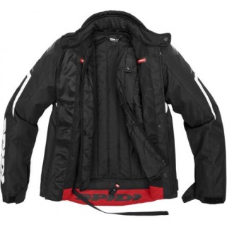 Текстилно мото яке Spidi Sportmaster H2Out Black-White