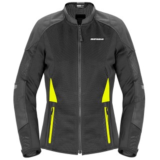 Дамско текстилно мото яке SPIDI Super Net Yellow Fluo