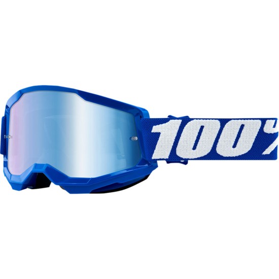 Очила 100% Strata 2 Blue синя огледална плака