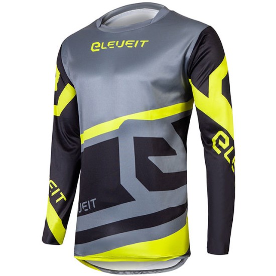 Джърси Eleveit X-Legend Grey Black Flou Yellow