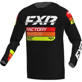 Джърси FXR Clutch MX23 Black Orange HI VIS
