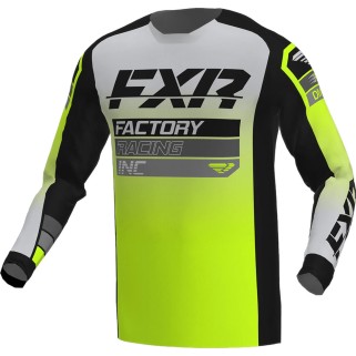 Джърси FXR Clutch MX23 Black Grey HI VIS