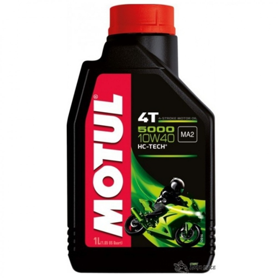 Двигателно масло Motul 5000 10W40 4T полусинтетично  1L