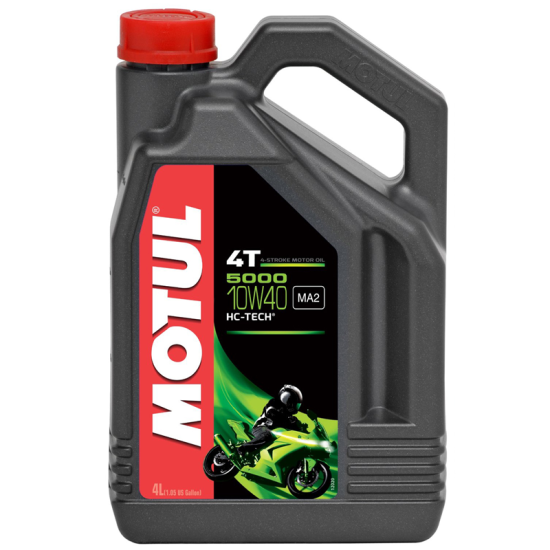 Двигателно масло Motul 5000 10W40 полусинтетично 4T 4L 