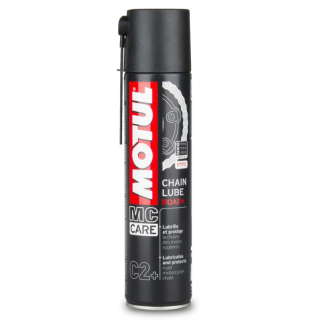 Спрей за верига Motul Chain Lube Road Plus Spray C2+ 400мл бял