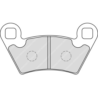 Дискови мото накладки Ferodo FDB2236SG Дискови мото накладки Ferodo FDB2236SG
