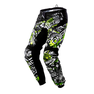 Детски мотокрос брич O'Neal Element Attack Black/HI-VIZ 2020