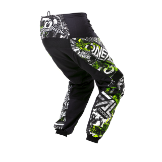 Детски мотокрос брич O'Neal Element Attack Black/HI-VIZ 2020