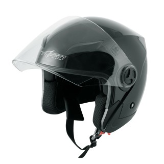 Каска за скутер A-Pro Academy Black