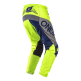 Мотокрос брич O'Neal Element Factor Gray Blue Neon Yellow
