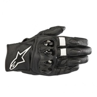 Кожени мото ръкавици Alpinestars Celer V2 Black-White