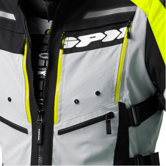 Текстилно мото яке Spidi 4Sason Yellow-Fluo