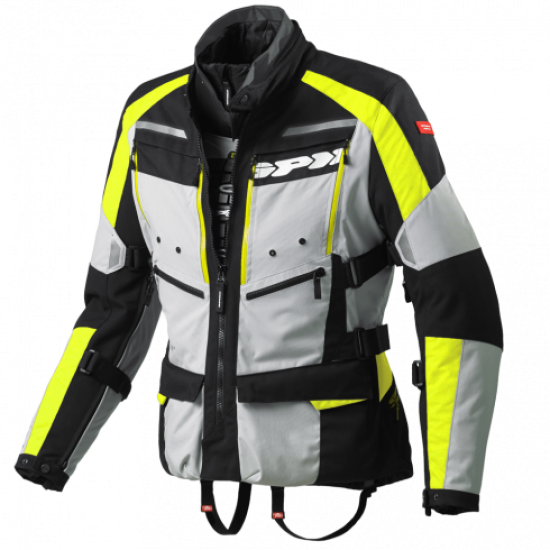 Текстилно мото яке Spidi 4Sason Yellow-Fluo