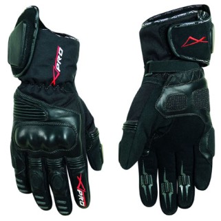 Текстилни мото ръкавици A-Pro Artik Waterproof Black