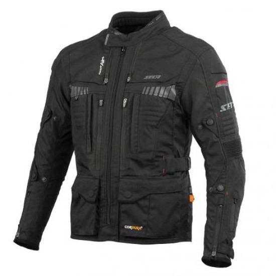 Текстилно яке Seca X-Tour Black