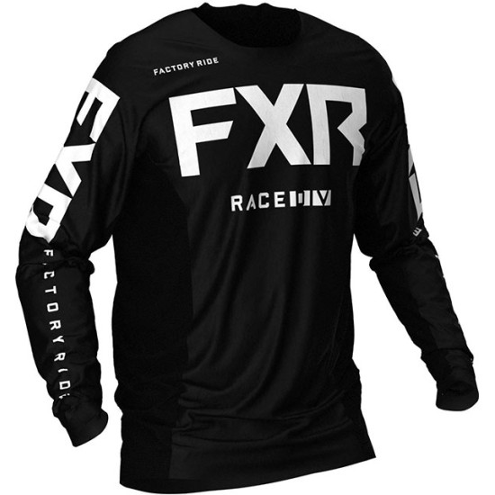 Джърси FXR Podium MX Black-White