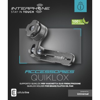 Quiklox Interphone стойка за фиксиране върху капака на резервоара за спирачна течност/съединител