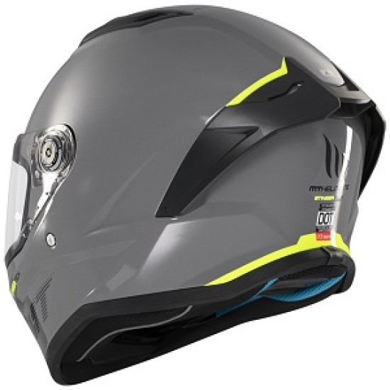 Каска MT STINGER 2 SOLID A12 GLOSS GREY
