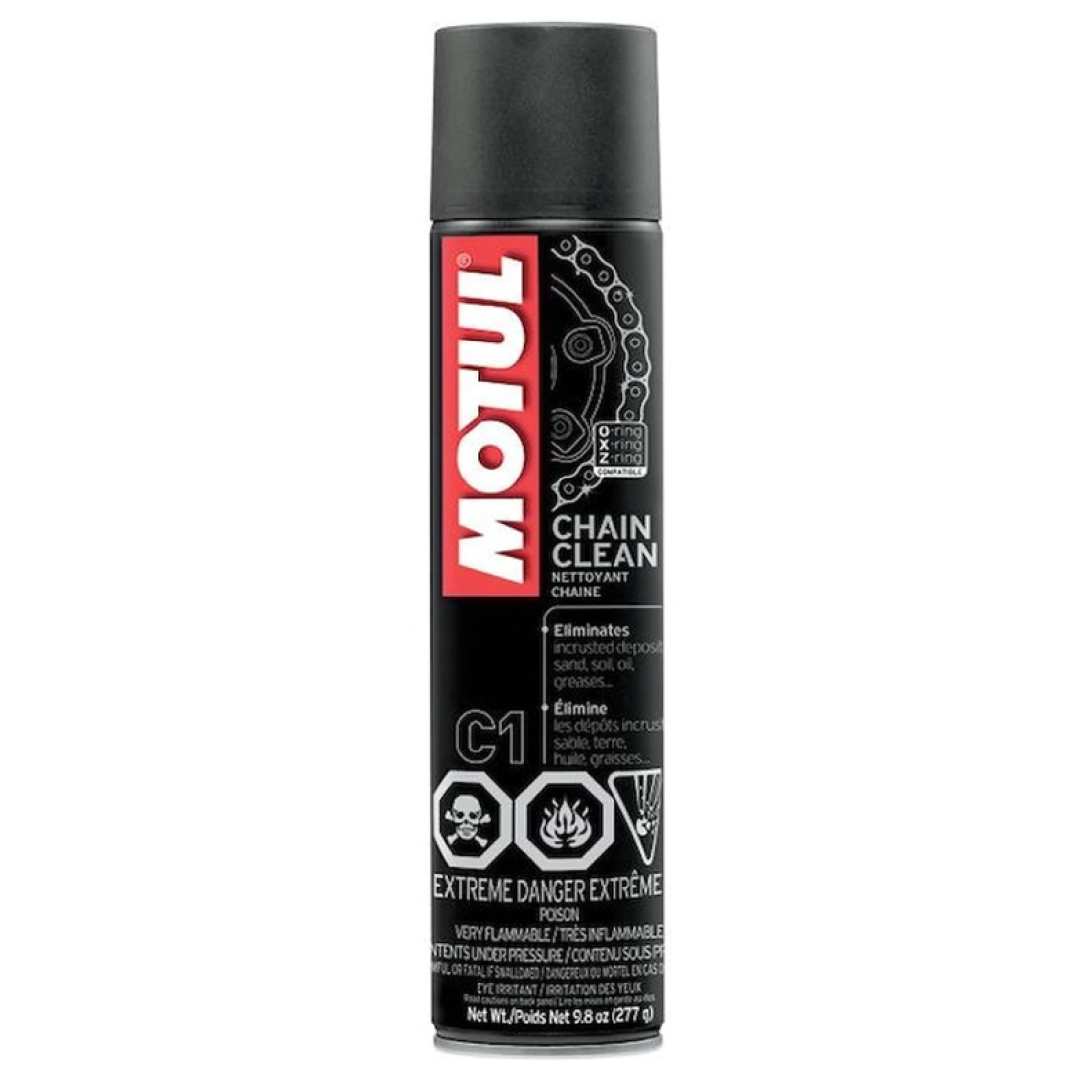 Спрей за почистване на верига Motul Mc Care C1 Chain Clean 400 мл от ...
