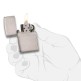 Запалка Zippo 200 Plain Brushed Chrome
