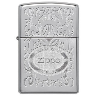 Запалка Zippo 24751 Gleaming Patina Polished Chrome