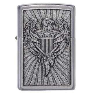 Запалка Zippo Eagle Shield Emblem Design 49450