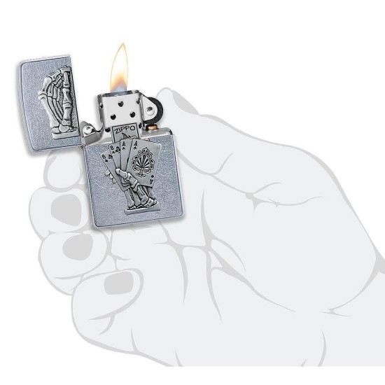 Запалка Zippo Dead Man' s Hand Emblem Design