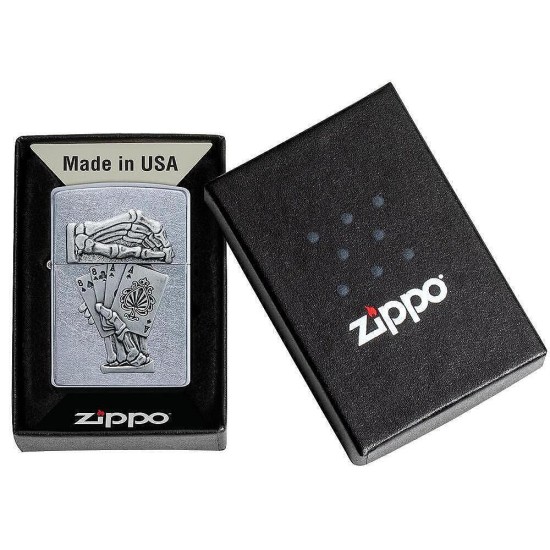 Запалка Zippo Dead Man' s Hand Emblem Design
