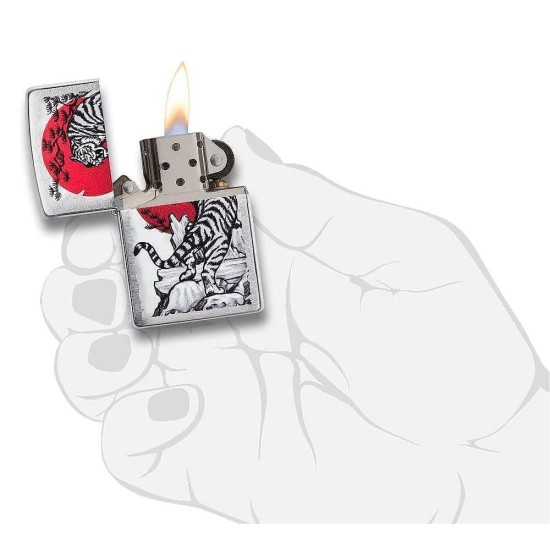 Запалка Zippo Asian Tiger Design 29889