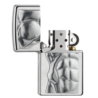Запалка Zippo - Man Torso, Brushed Chrome Запалка Zippo - Man Torso, Brushed Chrome