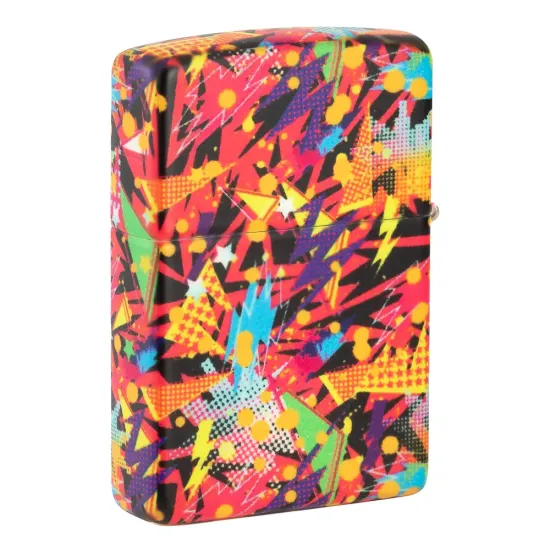 Запалка Zippo - Glow in the Dark Retro Design