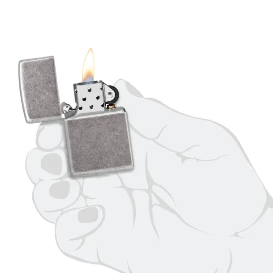 Запалка Zippo - Armor Antq Slv Запалка Zippo - Armor Antq Slv
