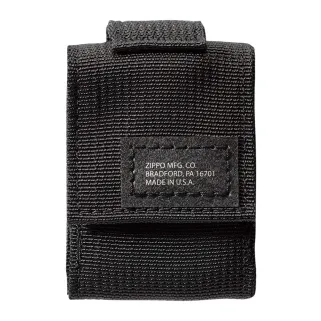 Комплект Zippo Tactical - запалка Black Crackle™ 236 и калъф, черни Комплект Zippo Tactical - запалка Black Crackle™ 236 и калъф, черни