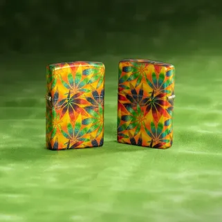 Запалка Zippo - Colorful Cannabis Design Запалка Zippo - Colorful Cannabis Design