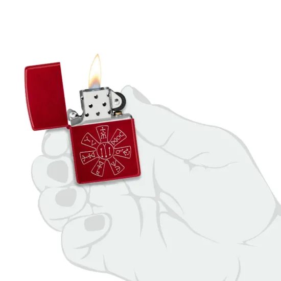 Запалка Zippo - Розетата от Плиска Запалка Zippo - Розетата от Плиска