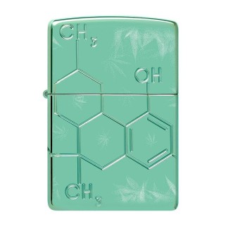 Запалка Zippo - Cannabis THC Desing Запалка Zippo - Cannabis THC Desing