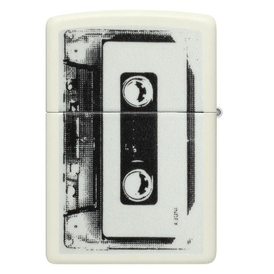 Запалка Zippo - Glowing Cassette Tape Design