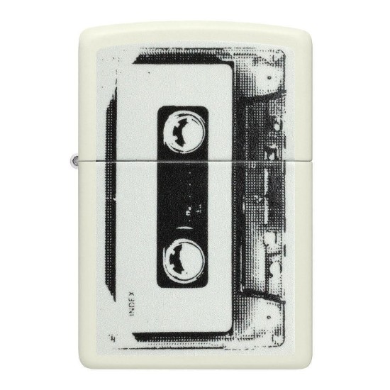 Запалка Zippo - Glowing Cassette Tape Design