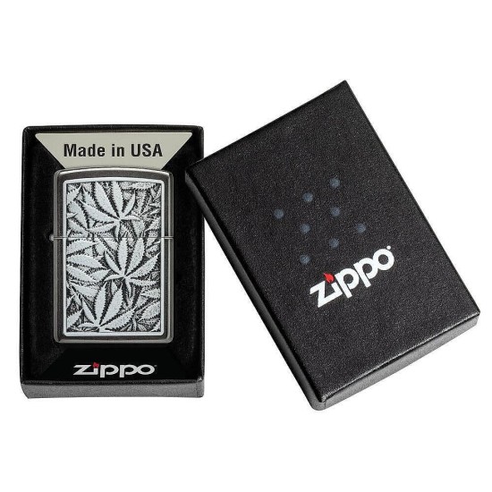 Запалка Zippo - Cannabis Emblem Design